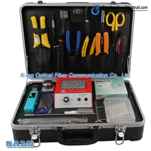 KING-83 Fiber jumper face grinding toolbox Fiber grinding and curing Fiber Construction Cleaner Toolbox DHL Free Shipping