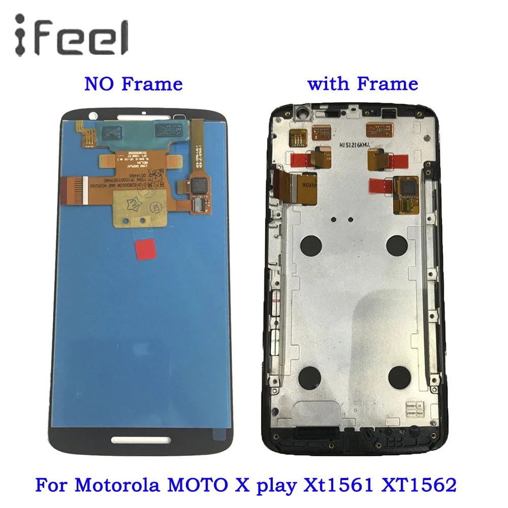 

5.5inch For Motorola Moto X Play Display Touch Screen Digitizer Full Assembly With Frame XT1561 LCD XT1561 XT1562 XT1563