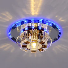 3 Вт светодиодный современный светодиодный потолочный светильник с кристаллами s Балконный светильник потолочный светильник для гостиной светильник ing