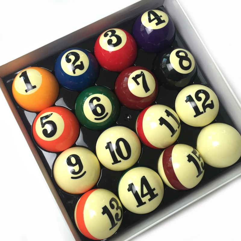 Xmlivet набор бильярдных шаров 57,2 мм размер смола бассейн 16 цветов полный набор шаров Стандартный 2 1/" шары бильярдные аксессуары