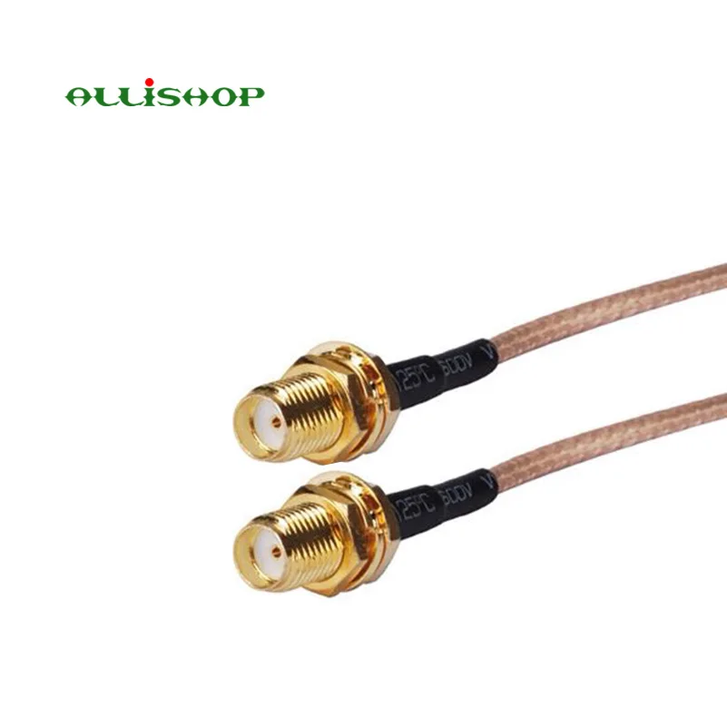 Кабель ALLiSHOP с гнездовым разъемом SMA В гнездовой разъем низкими потерями RG316D 0-6 ГГц
