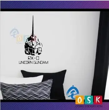 

UNICORN GUNDAM Vinyl Wall Stickers Decal Decor Home Decoration Anime Cartoon Car Sticker