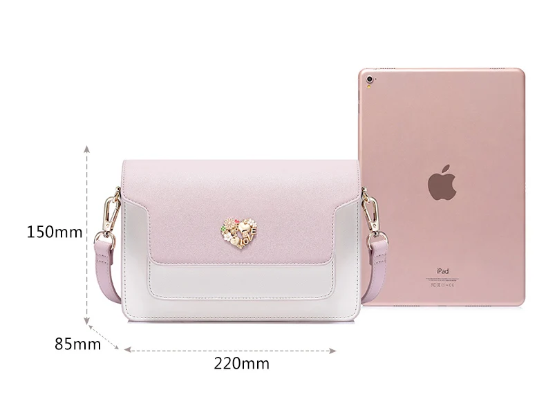 Nucelle women leather crossbody bag 8