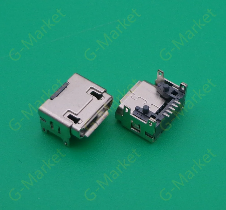 

Micro USB 5P 5-pin Micro USB Jack 5Pins Micro USB Connector Tail Charging socket port female plug v8 port