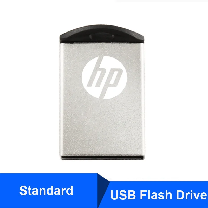 Droshipping hp USB Flash 16 ГБ 32 ГБ цена Memory Stick металлический драйвер V222W диск на ключ автомобиля DJ Cle USB Pendrive - Цвет: v222w Standard