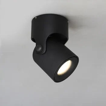 

Dimmable Led Surface Mounted Ceiling Downlight Adjustable 180 degrees Nordic Spot light for indoor Foyer,Living Room AC 90-260V