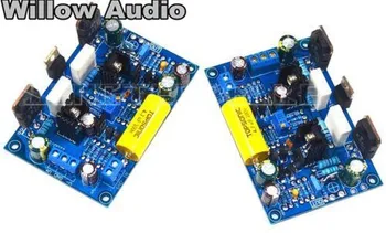 

Assembled one pair K851 FET MOS stereo DIY amplifier board 100W HIFI AMP