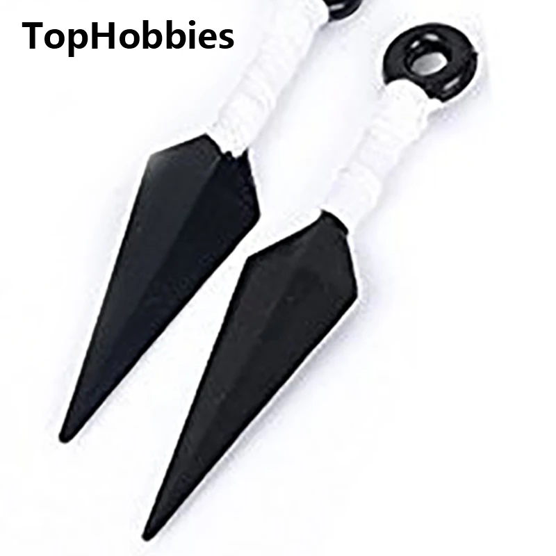 

3PCS/Set Anime Naruto Swords Ninja blade Uzumaki Kunai Playing Weapon Cosplay Props Plastic Knife White New with original box