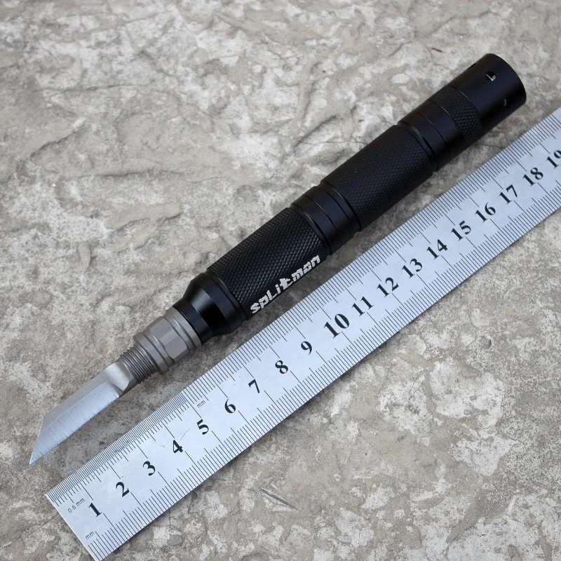 

Tactical Pen Knife Self Defense Survival Knife Mini LED Flashlight Outdoor Camping Car Pocket EDC Multi Tools Tungsten Steel Kit