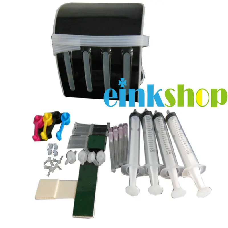 Einkshop 4 Farbe CISS kits mit allen mithelfer mit tinte tank für Epson HP Canon Brother drucker kontinuierliche ink supply system Günstig