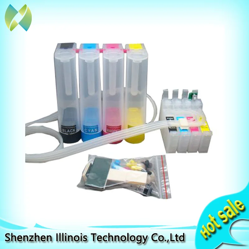 

for Epson WorkForce WF-7110 DTW / WF-7610 DWF / WF-7620 DTWF / WF-3620 / WF-3640DTWF(for EUR) CISS with Permanent Chip printer