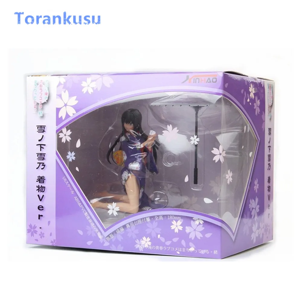 My Teen Romantic Comedy Snafu Yukinoshita Yukino Figure Japanese Clothes Ver. PVC Sexy Anime Girl Kids Gift Toys For Men Doll PG