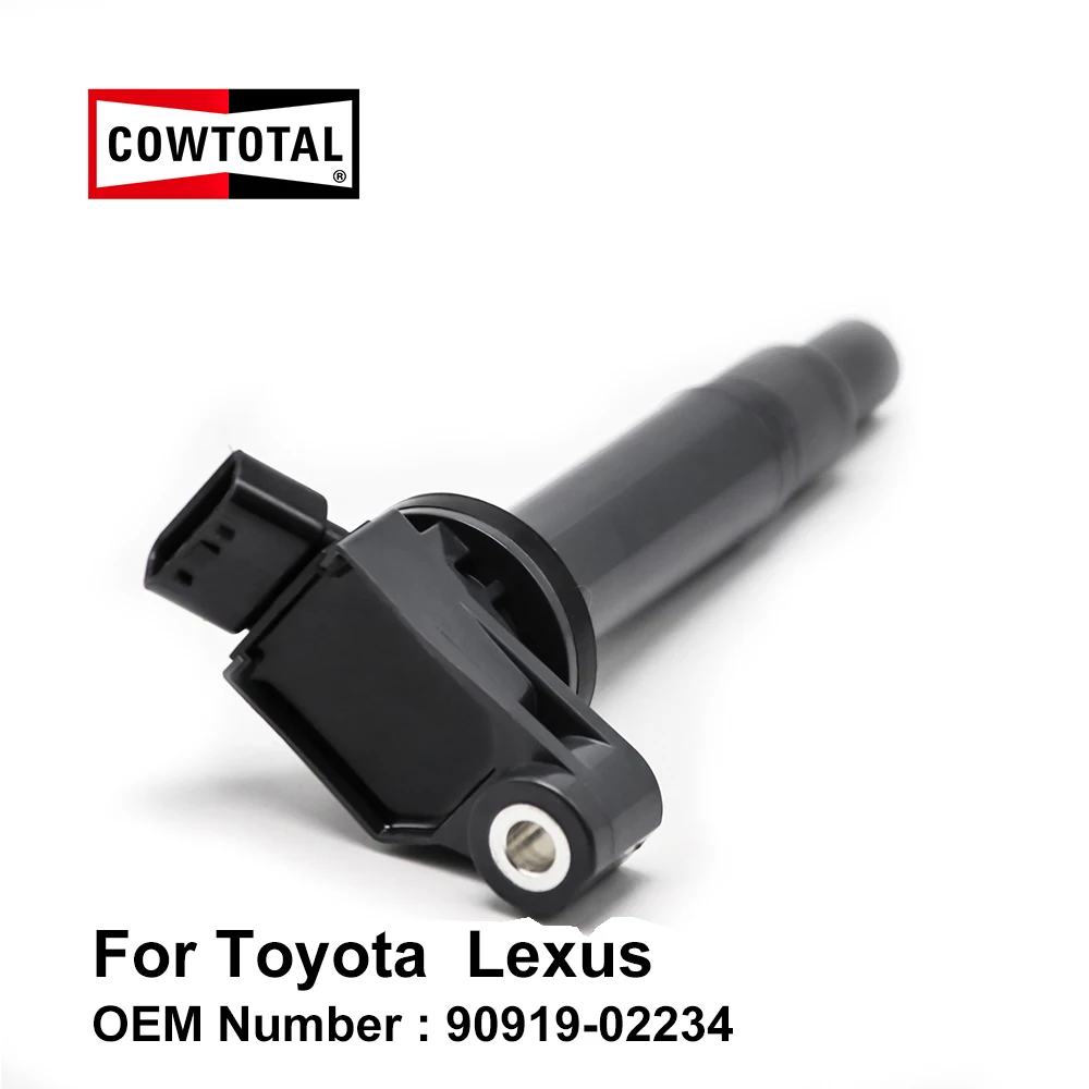COWTOTAL катушка зажигания 90919 02234 для Toyota Avalon Sienna Highlander Alphard Harrier Lexus ES300 RX300 90080 19016