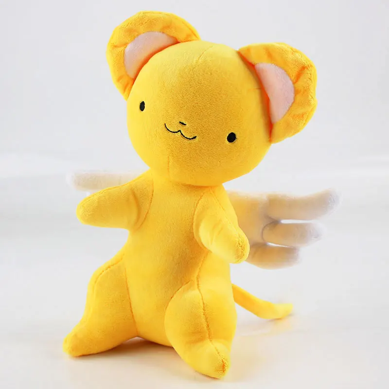 25 см карта аниме Captor Cerberus плюшевые игрушки забавные Kawwaii Smile Cardcaptor Желтая Мягкая
