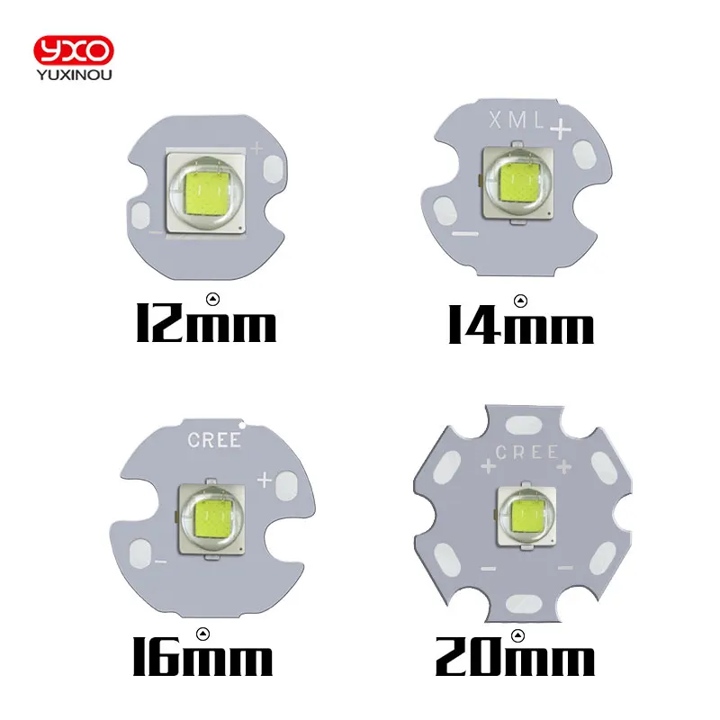 Светодиодный излучатель CREE XML2 1 шт. светодиодный 12 мм 14 16 20 мм|t6 led|t6 headlightt6 aluminium |