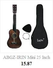 ABGZ-IRIN 2" Ukelele Укулеле ель корпус палисандр гриф 4 струны струнный инструмент синий