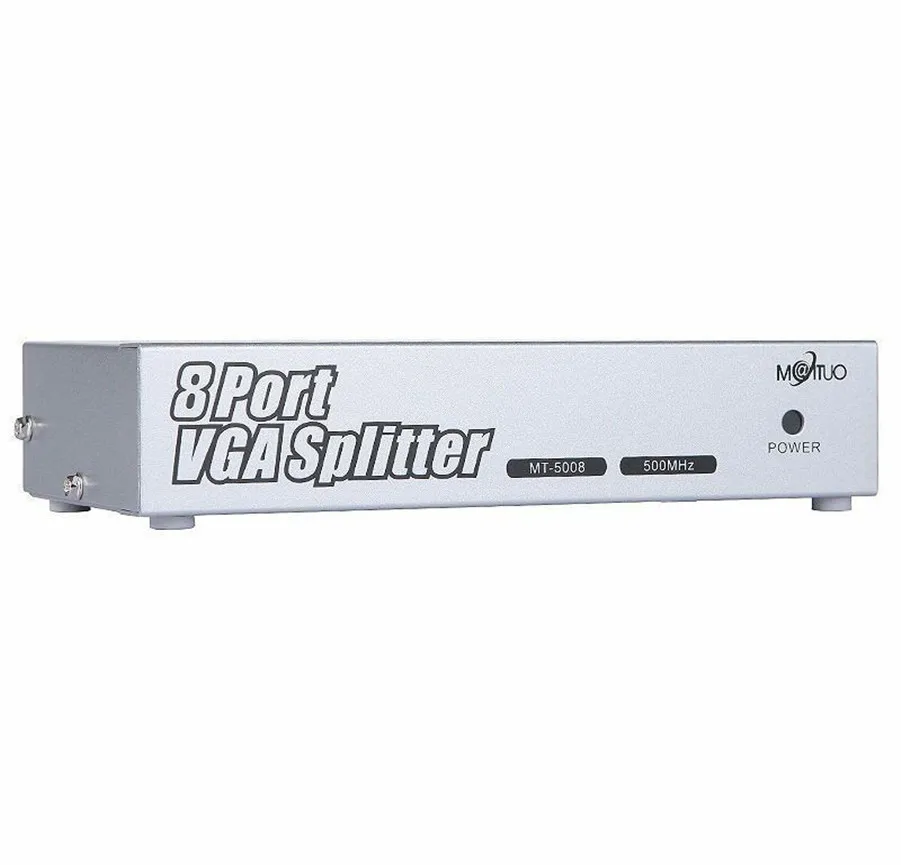 MT-VIKI VGA split ter 8 Порт 500HMZ 1 в 8 Выход HD видео компьютер поворот дисплей разделитель разрешение экрана 2048*1536 MT-5008