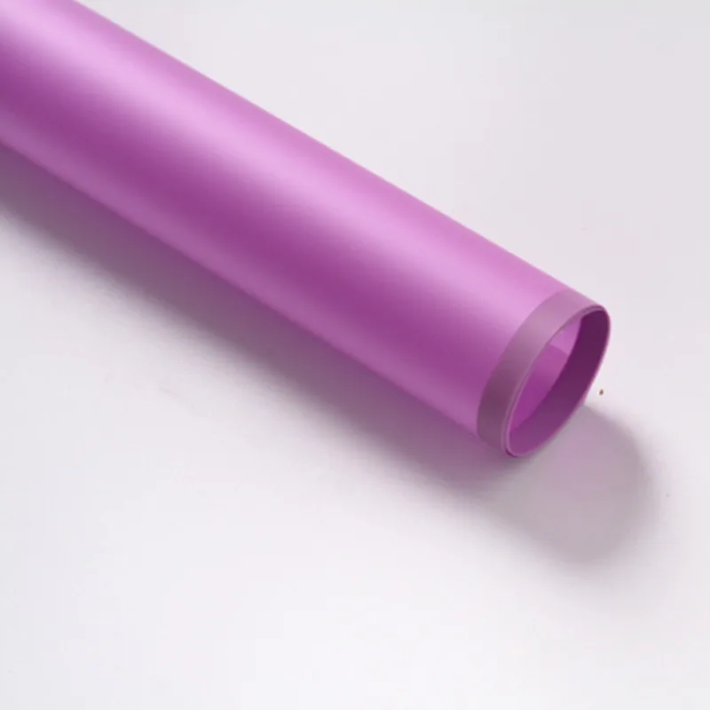 2 0pcs Half Clear Water Resistant Flowers Wrapping Paper Gift Wrapping