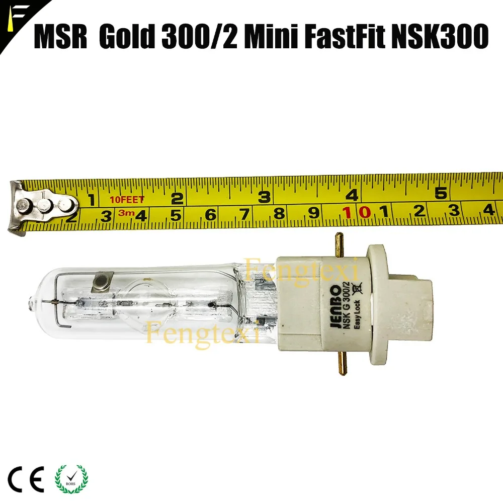 

4pc/lot MSR300 Fast Fit PGJX28 300w Mini Fast Fit MSD300 Stage Lighting Lamp Bulb