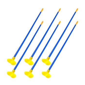 

5pcs Children Simulation Bow and Arrow Parts Toy Plastic Soft Sucker Arrow Learning Educational Toys For Children