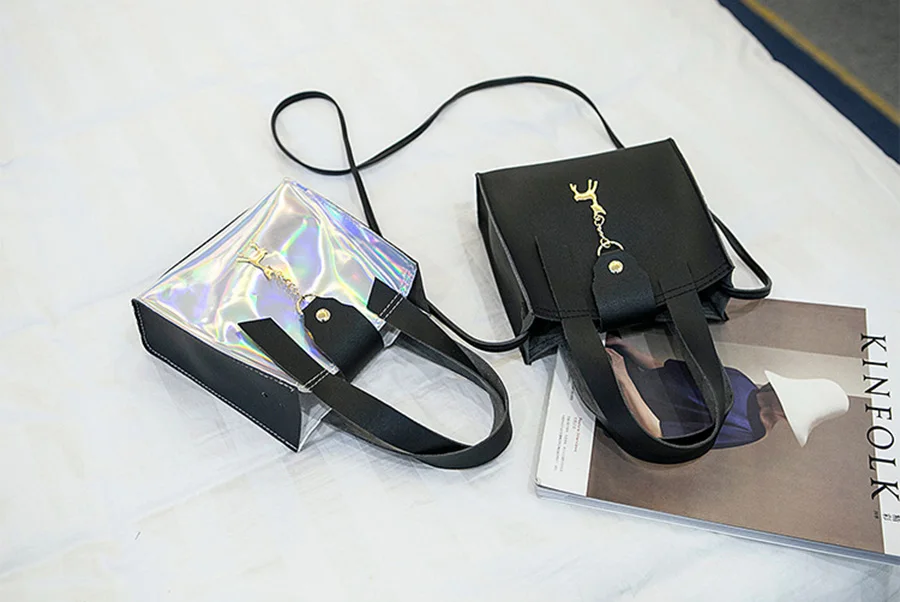 Mara's Dream, женские сумки-мессенджеры из искусственной кожи, одноцветная лазерная мини-сумка с клапаном и кисточками в форме оленя, женская сумка на плечо