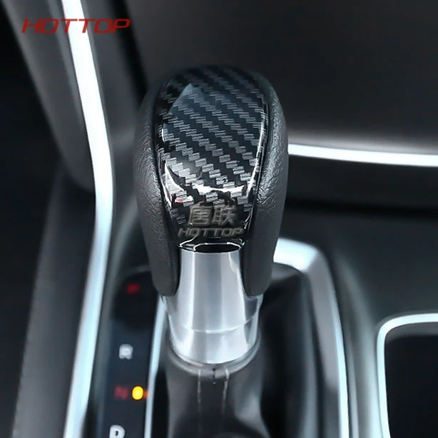 Us 8 7 Gear Shift Knob Trim For Honda Accord 10th 2018 2019 Carbon Fiber Interior Lever Accessories In Interior Mouldings From Automobiles