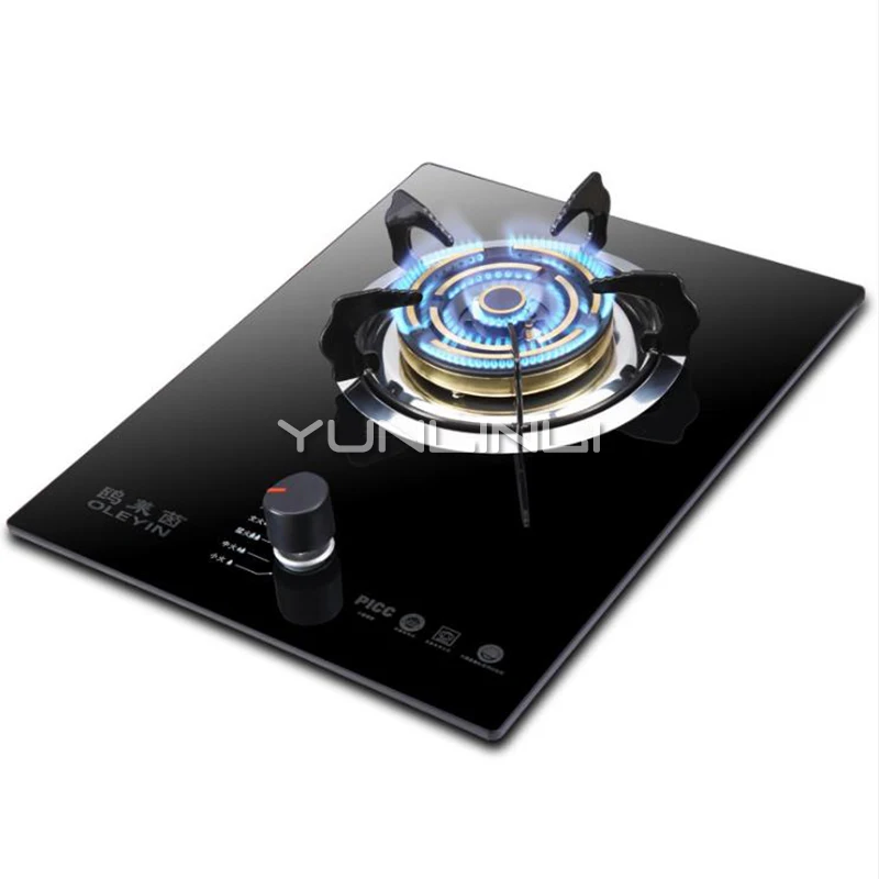 Single-burner Gas Stove Gas Cooktop Hob Embedded/Table Type Furnace Household Gas Stoves For Home JZY-G610T
