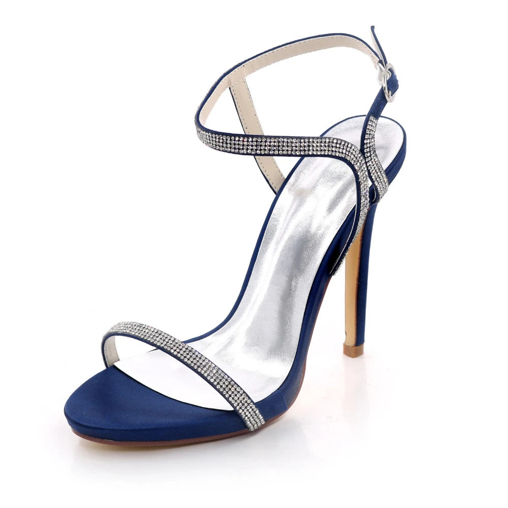 navy blue dress sandals