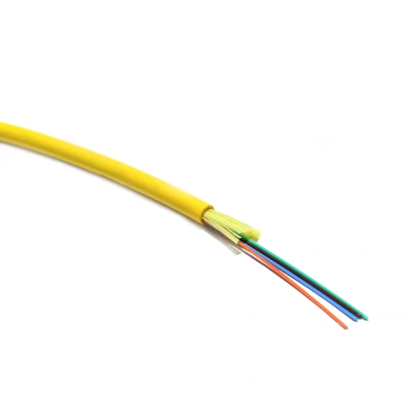 Câble Fibre Optique 32FO (8x4) Tube Flex Fibre Intérieur/ Extérieur SM  G.657.A2 LSZH Orange