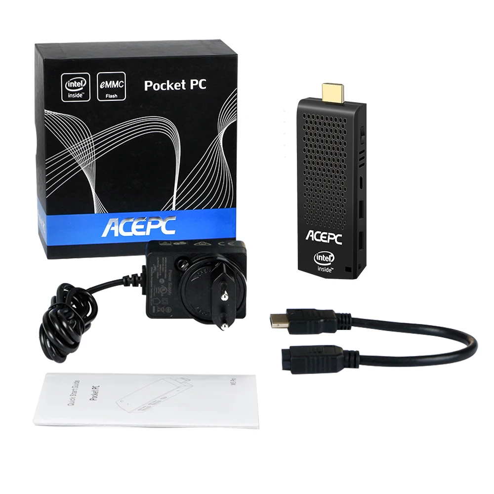 Мини ПК Windows 10 лицензированный Intel Atom x5 Z8350 mini stick T6 pro pc 4 Гб 64 ГБ 32 eMMC BT4.0 WiFi PC Compute