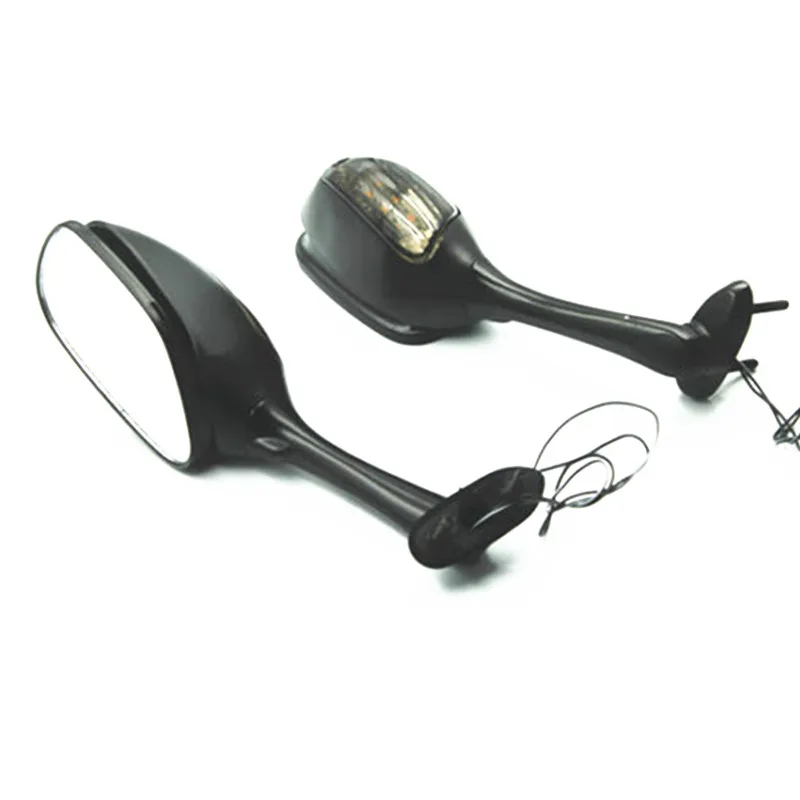 2x Motorcycle LED Turn Signal Light Rear View Mirrors For Suzuki GSX-R 600 750 1000 SV650 SV650S SV1000 | Автомобили и мотоциклы