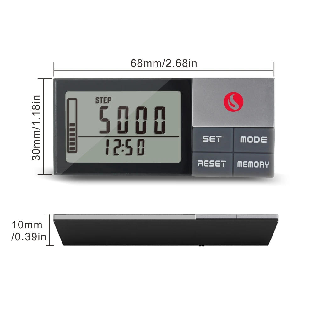 3D pedometer