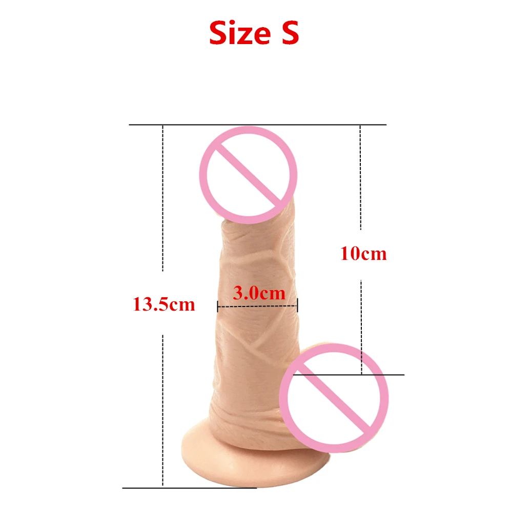 Realistic Dildo Adult Products for Women Big Silicone Huge Dildos Flexible Penis Strong Suction Cup Adult Sex Toys