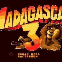 Мадагаскар 3 16 бит MD карточная игра для Sega Mega Drive для Sega Genesis