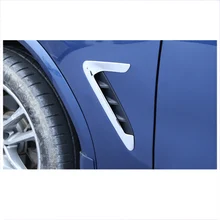 Lsrtw2017 abs car body side vent trim per bmw x3 2018 2019 2020 g01