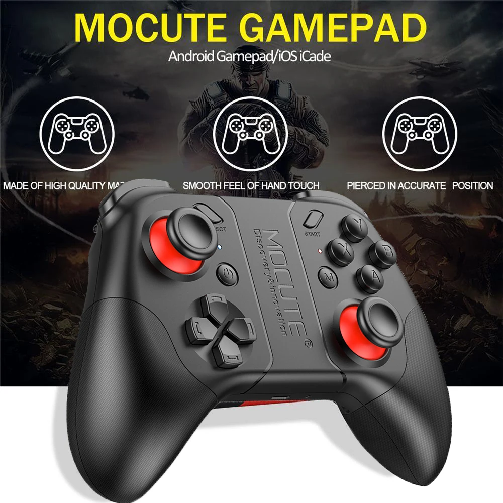 

Mocute 053 Bluetooth Gamepad Android Joystick PC Wireless Controller Remote VR Game Pad for PC Phone VR TV BOX For PUBG Fortnit