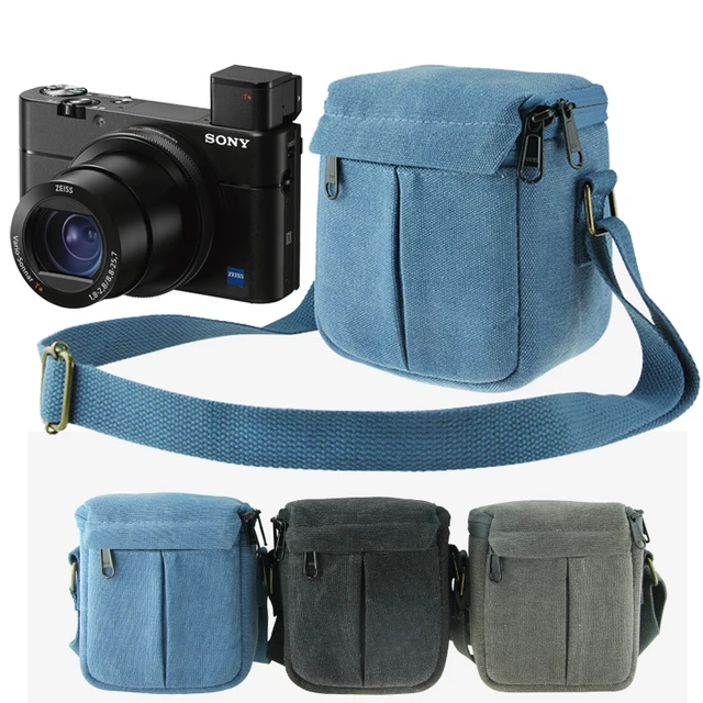 US $8.75 Camera Bag Case Cover For Sony DSC RX100II RX100IV RX100 M2 M3 M4 M5 V II a6300 a6000 a5000 a5100 H
