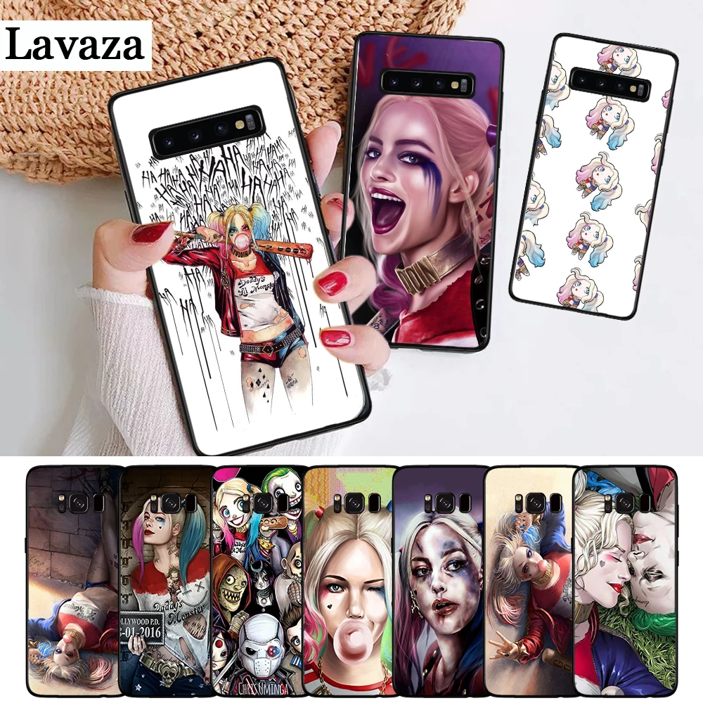 

Lavaza Harley Quinn Suicide Squad Silicone Case for Samsung S6 Edge S7 S8 Plus S9 S10 S10e Note 8 9 M10 M20 M30