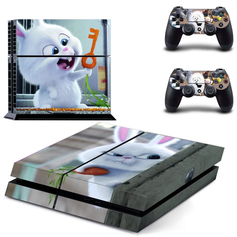 Новое Прибытие Тайная Жизнь Домашних Животных Дизайн PS4 Наклейки Кожи Винила Для
