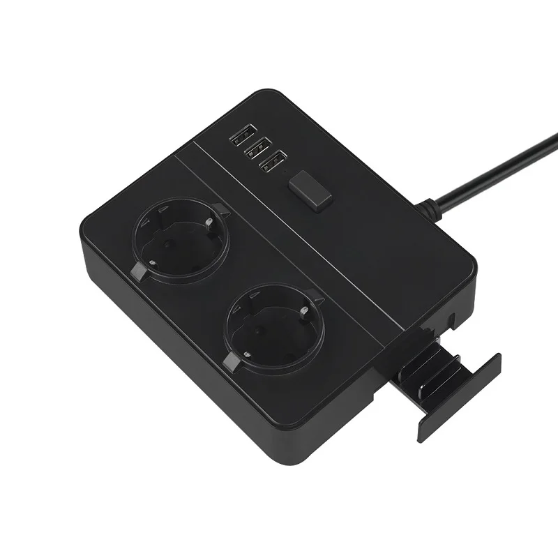 

3 USB German-style Without smart socket 16A EU PLUG 2 hole EU standard Function Key For EU Wall Socket