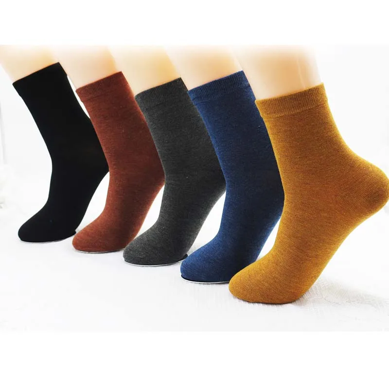 New Women's Bamboo Fiber Colorful Fashion Casual  Harajuku Solid Color Black White Cheap Socks Wholesale 5 Pairs heated socks for women Women's Socks