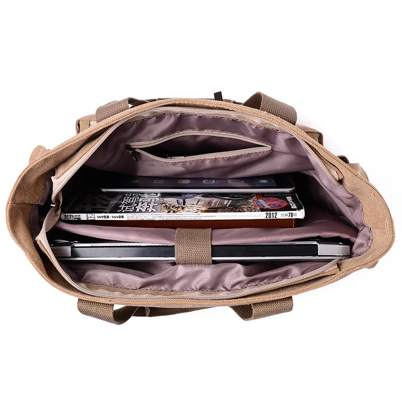 Mens Messenger Bag Canvas Fashion Mens Crossbody Bags