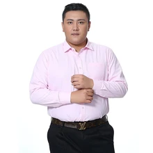 Мужская белая рубашка с длинным рукавом, дизайнерская Высококачественная сплошной цвет мужской одежды, подходит для деловых рубашек, размер 5XL 6XL 7XL 8XL