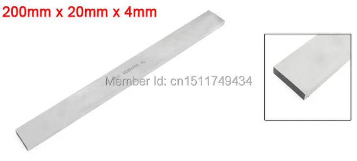 

HSS 200mm x 20mm x 4mm Rectangle Lathe Tool Bit Boring Bar Fly Cutter 3pcs