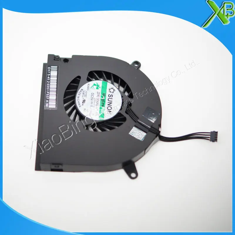 

New for MacBook Pro 13.3" A1342 A1278 CPU Cooling Fan 2008-2012 years 922-8620 661-4946 ZB0506AUV1-6A