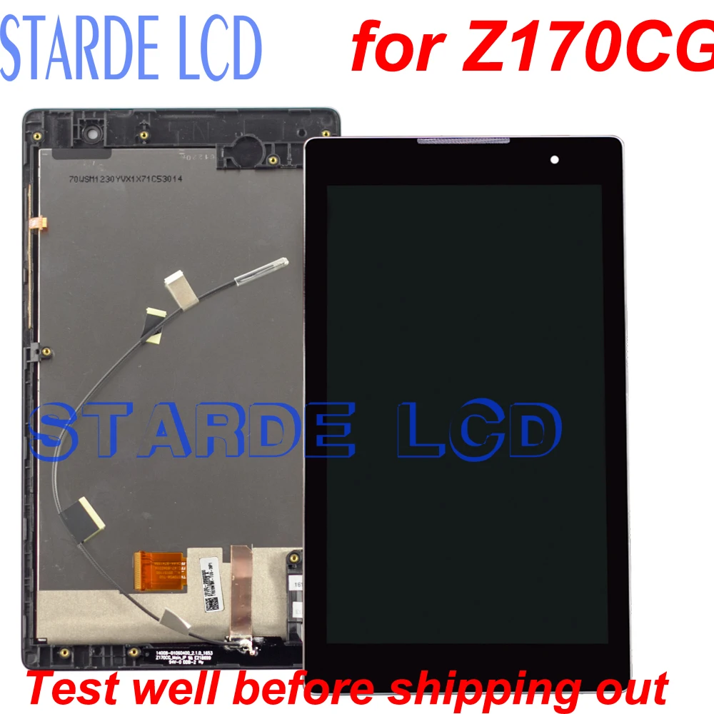 For Asus Zenpad C 7 0 Z170CG P01Y Z170 LCD Display Touch Screen Digitizer Assembly with