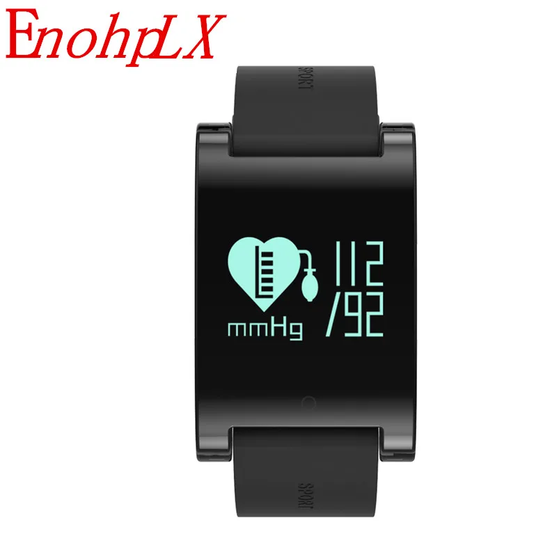 EnohpLX DM68 Heart Rate Smart Watch With Blood Pressure Monitor Fitness Tracker Smartwatch Waterproof IP67 Connect Apple Android |