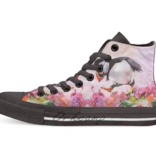 В розовом стиле; Новинка; Повседневная парусиновая обувь; обувь на заказ; Прямая