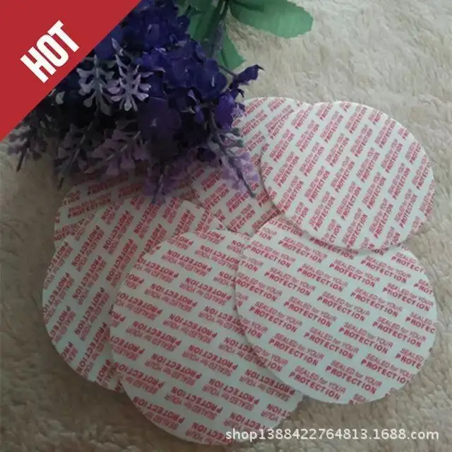 Any spec red glass bottles plastic bottle cap gasket pressure sensitive