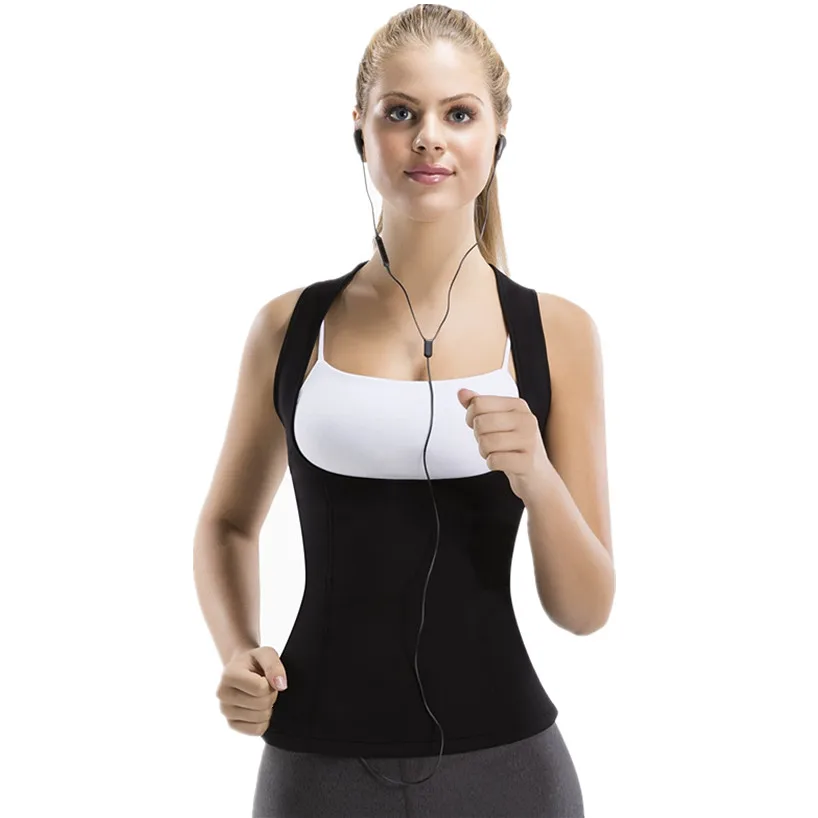 

Big Size S-7XL Waist Trainer Slimming Vest Shapewear Weight Loss Waist Shaper Corset Neoprene Sweat Sauna Body Shapers Vests